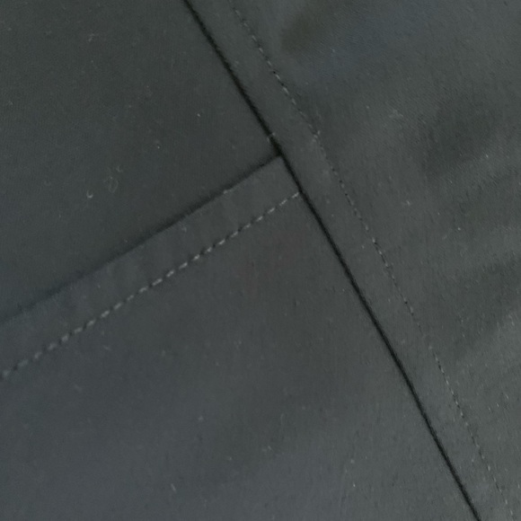 Aritzia Wilfred Black and Navy Blue Dress - Picture 4 of 12